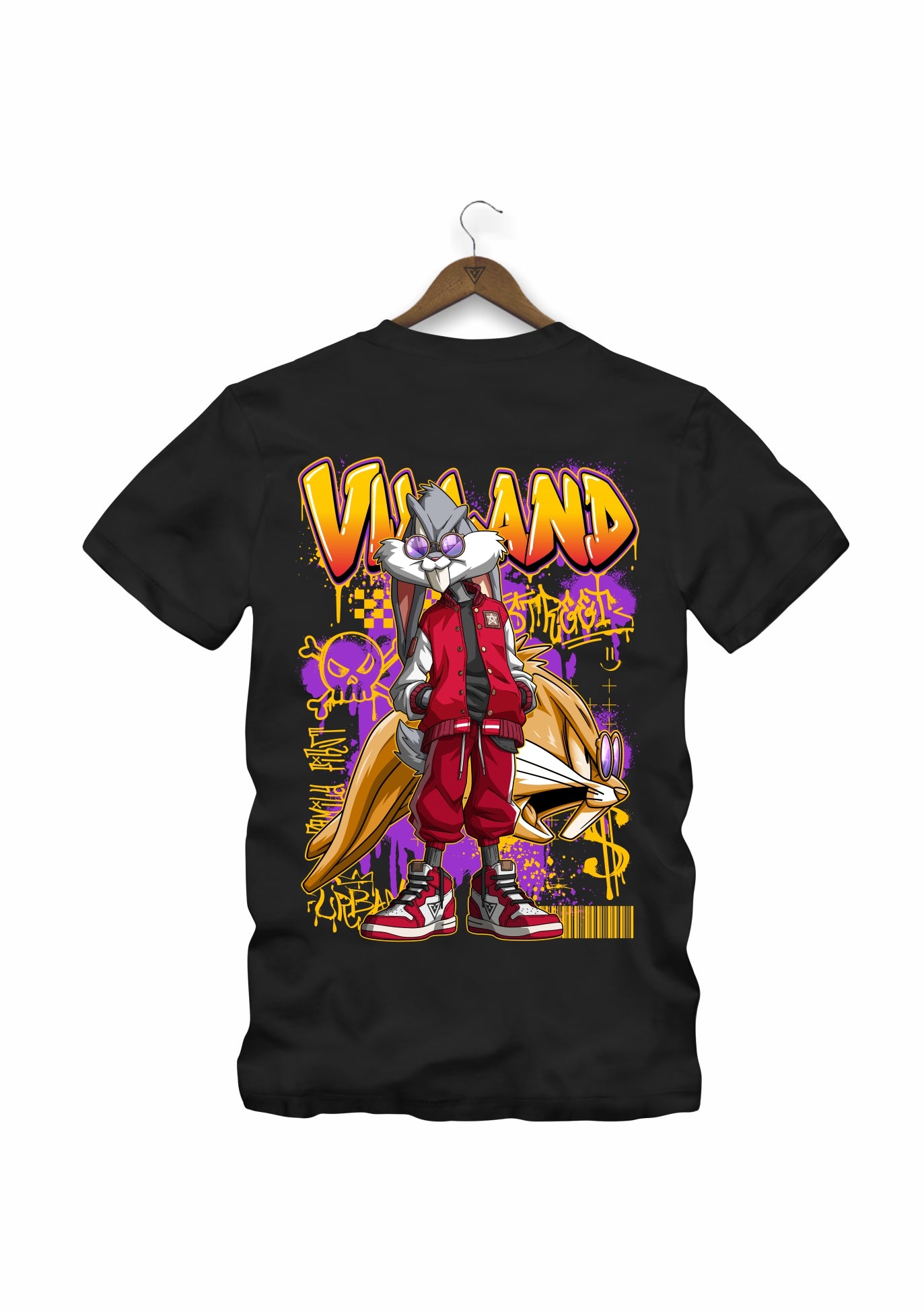 CAMISETA BAD BUNNY 2 FRENTE E COSTAS