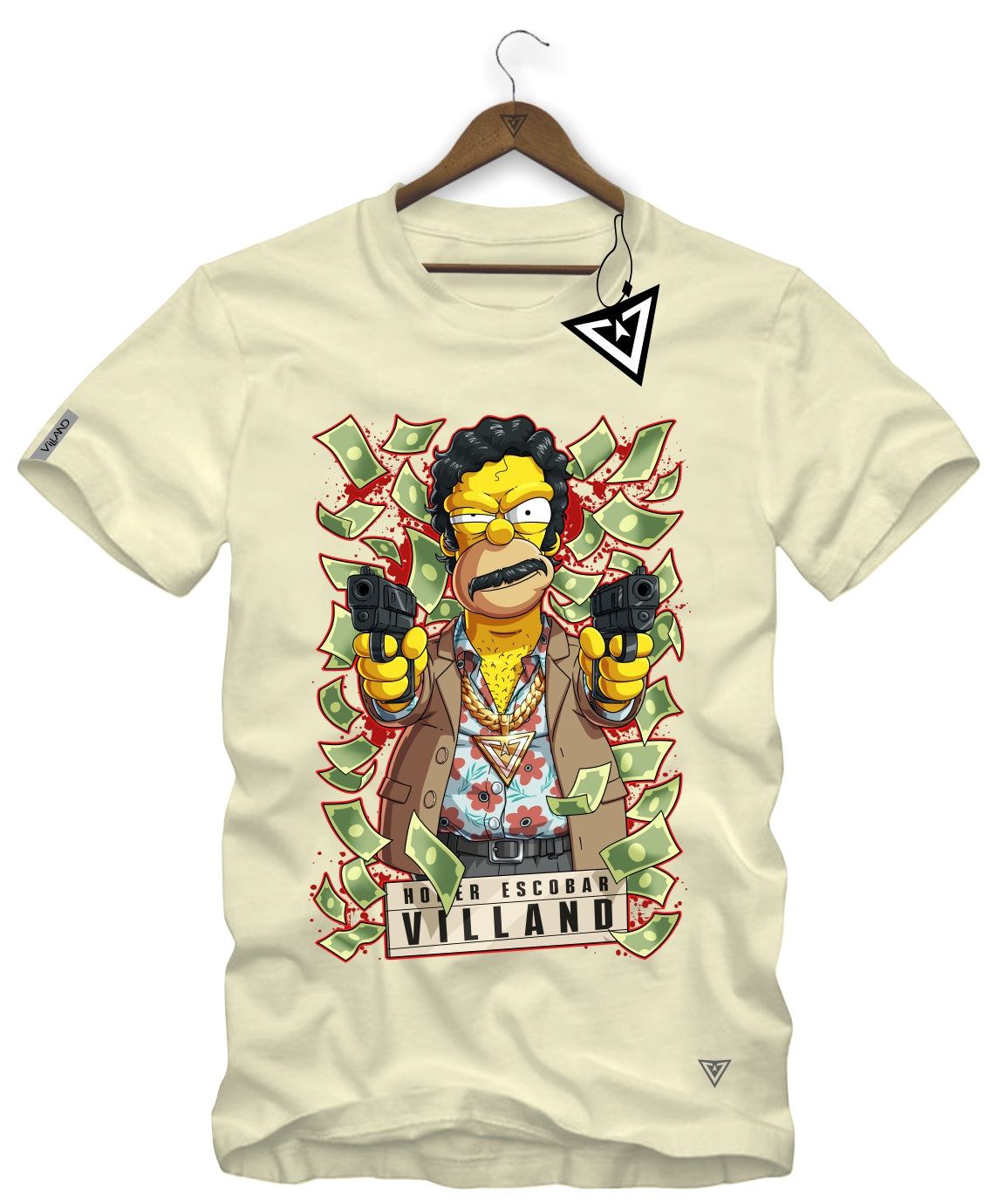 CAMISETA  PLATA O DONUT