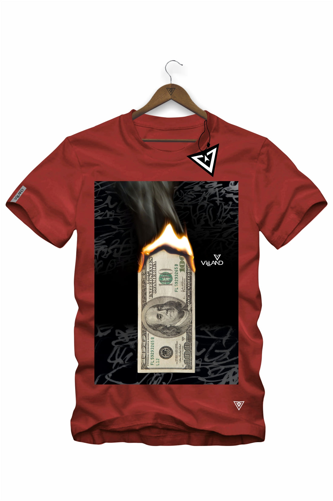CAMISETA MONEY FIRE
