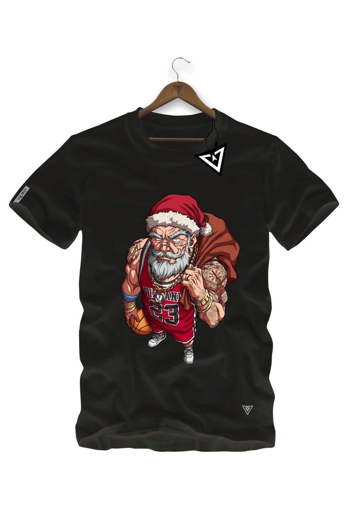 CAMISETA BAD SANTA