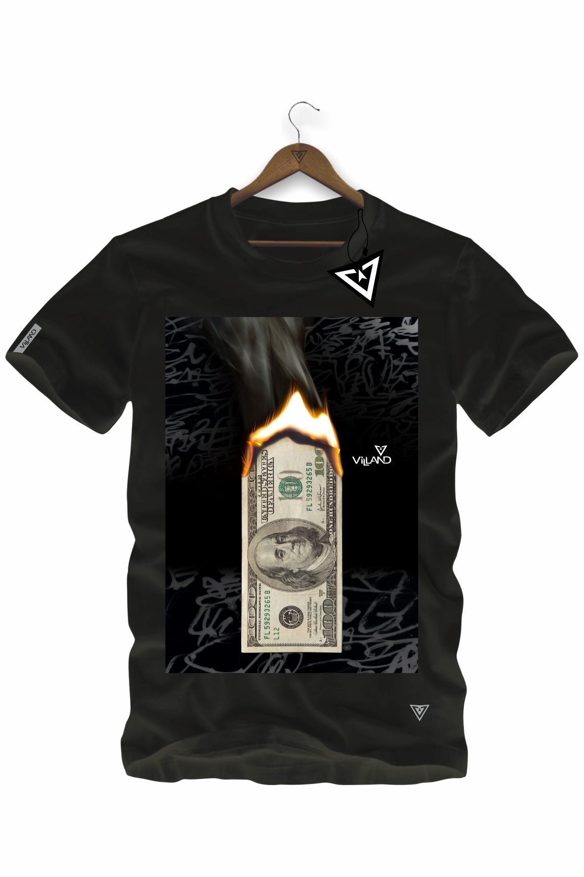 CAMISETA MONEY FIRE