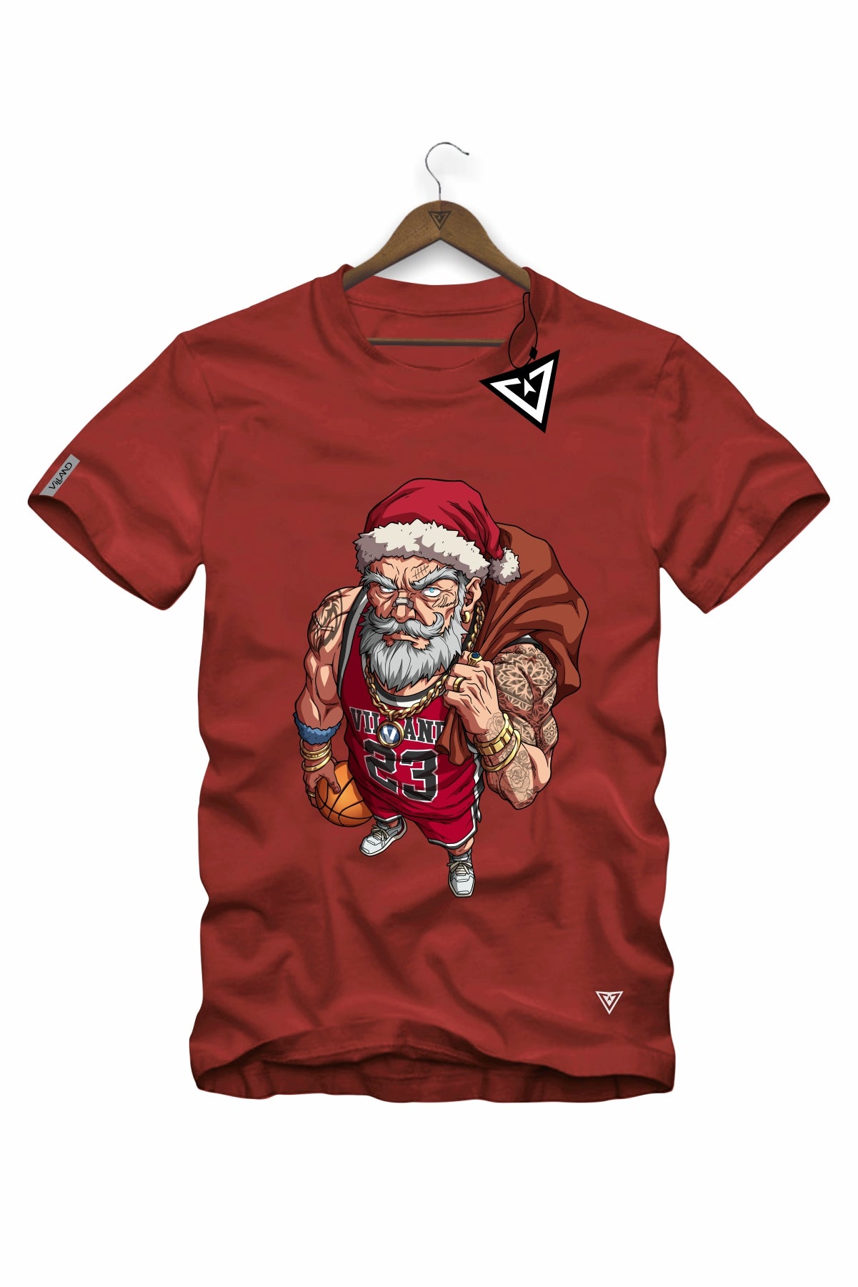 CAMISETA BAD SANTA