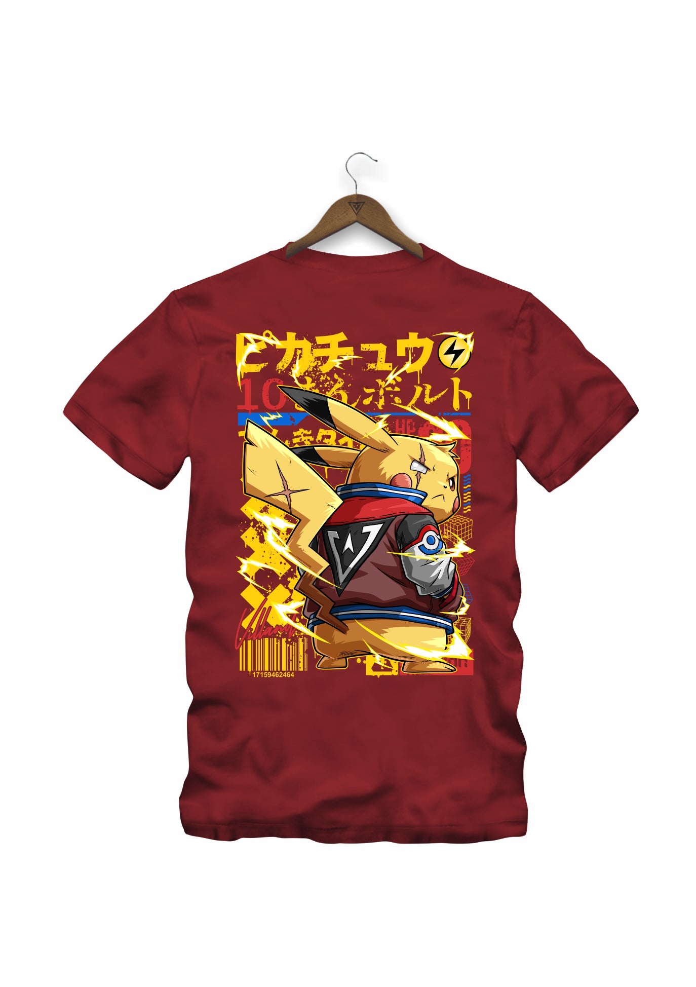 Camiseta Back Voltage 2 Villand streetwear preto composicao