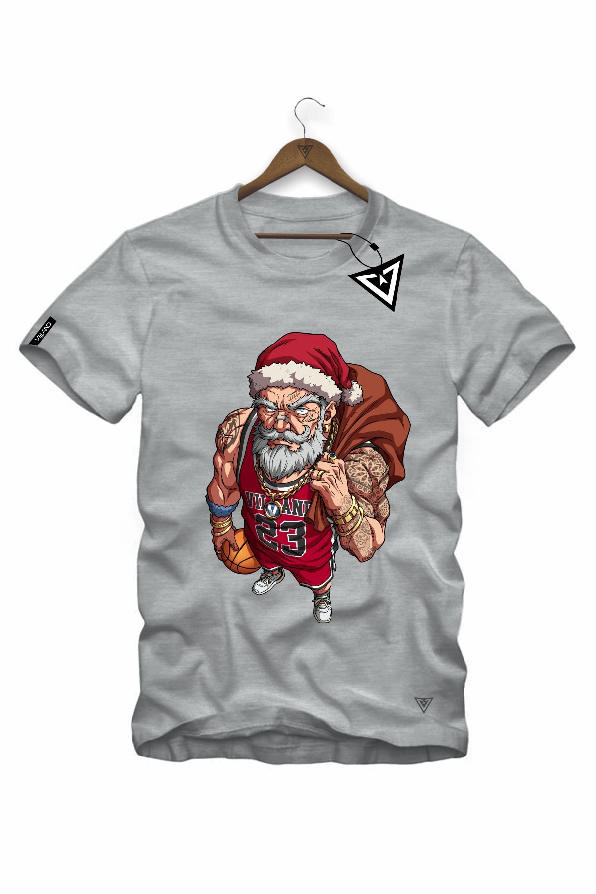 CAMISETA BAD SANTA