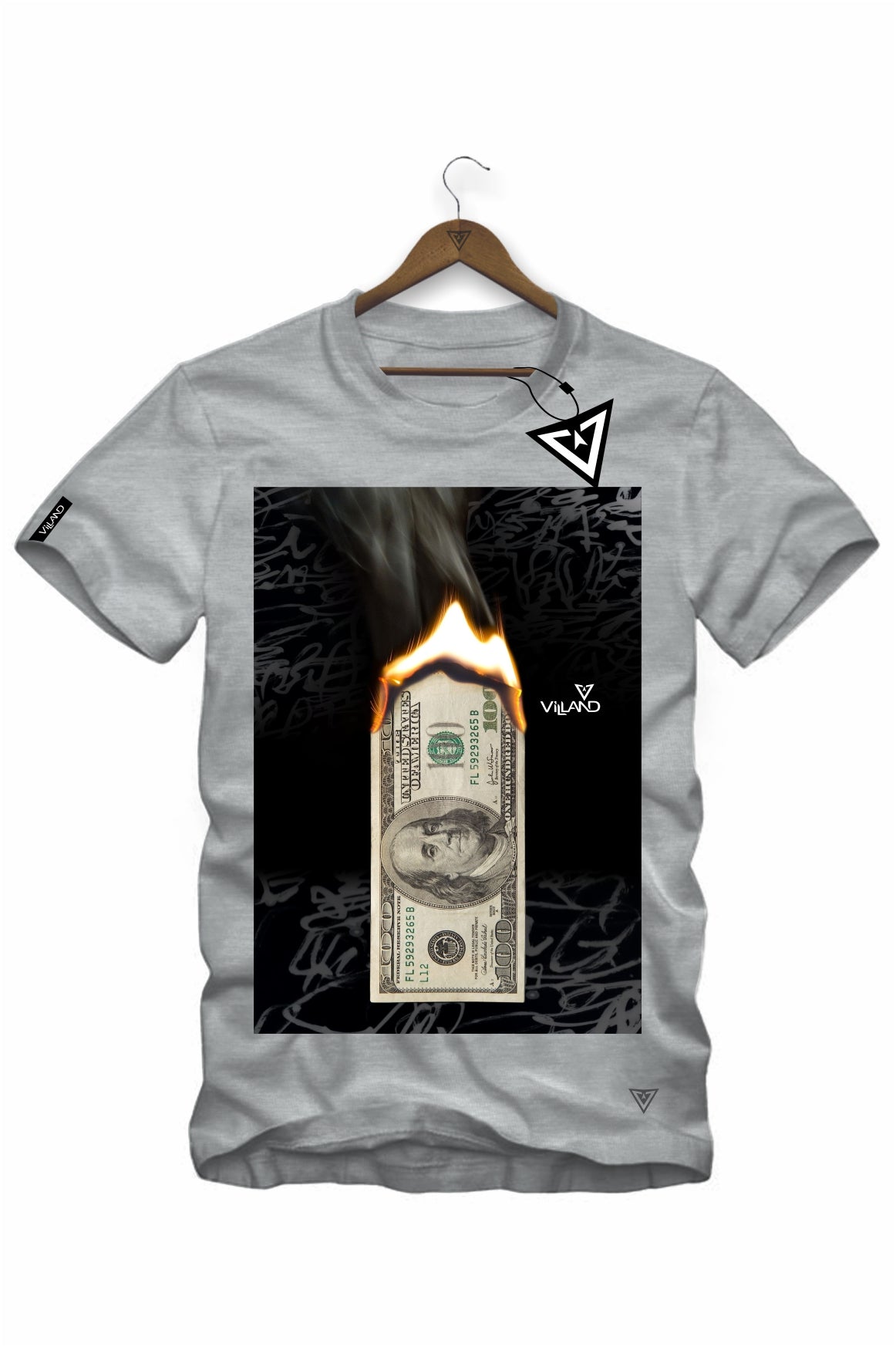 CAMISETA MONEY FIRE