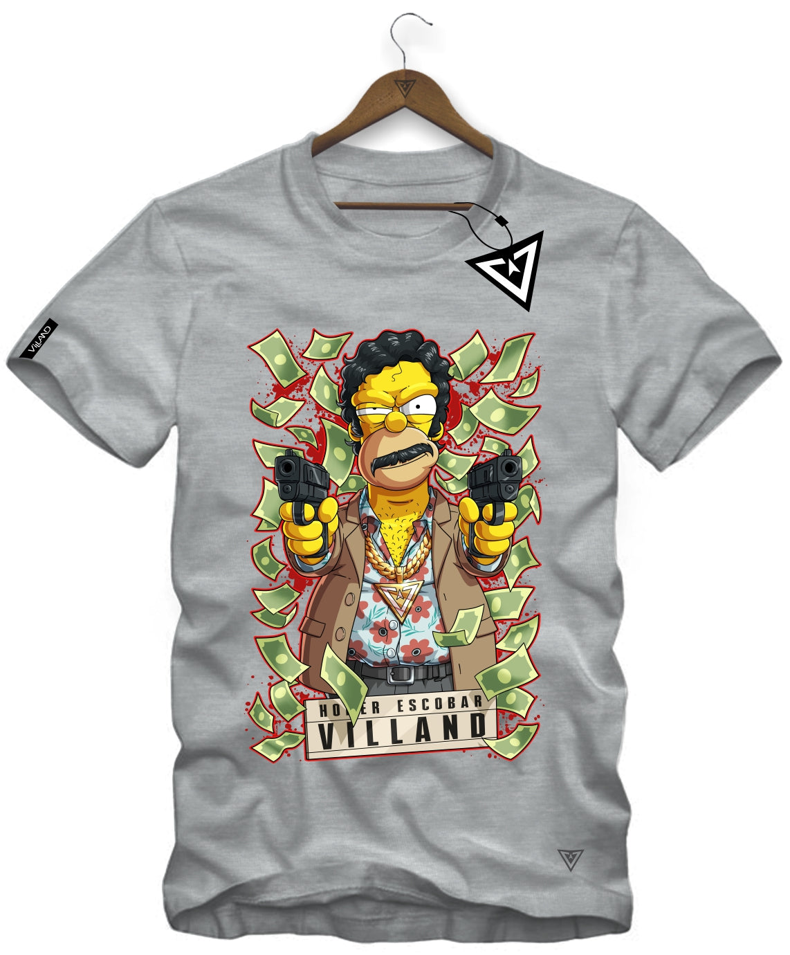 CAMISETA  PLATA O DONUT